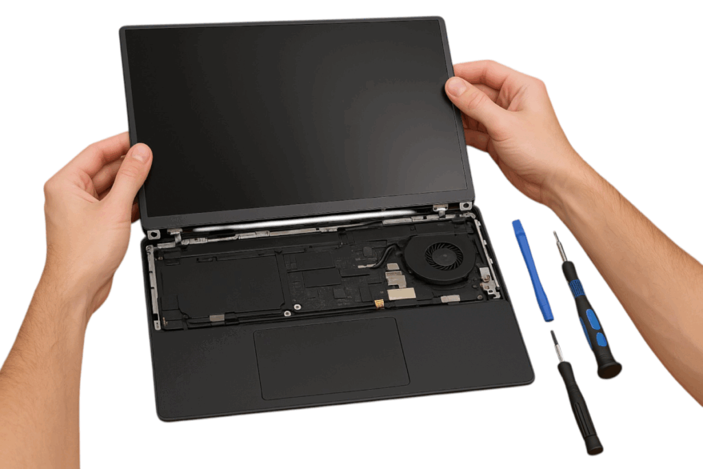 notebook ekran degisimi onarim