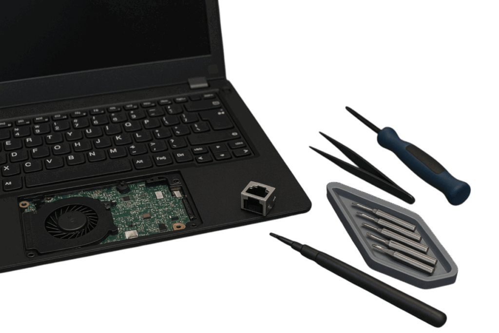 notebook ethernet portu tamiri