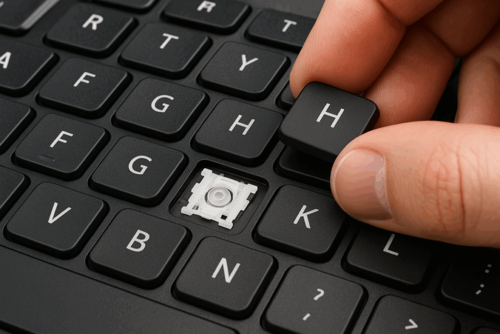notebook klavye tuşu değişimi