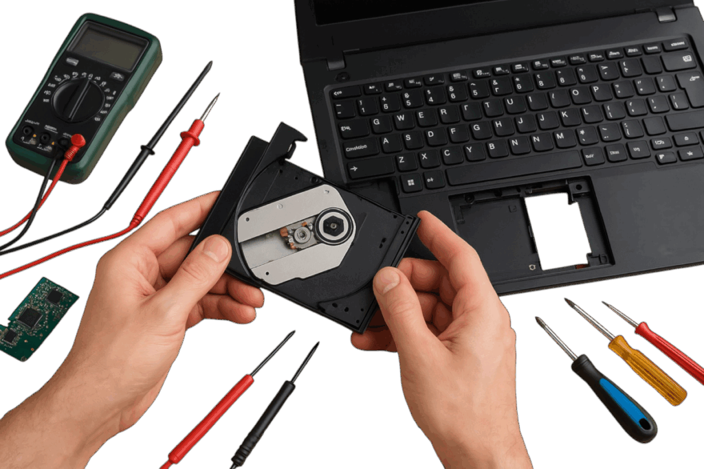 notebook optik sürücü tamiri